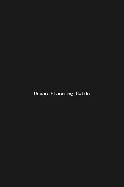 Introduction to Urban Planning